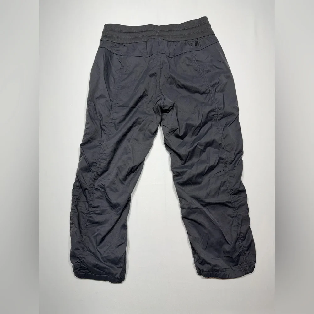 Sku#216 The North Face Women’s Gray Hiking Pants Size Small Elastic Waist - Picture 3 of 8